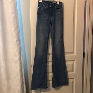 All Saints button flare fit Sz 24 NWOT